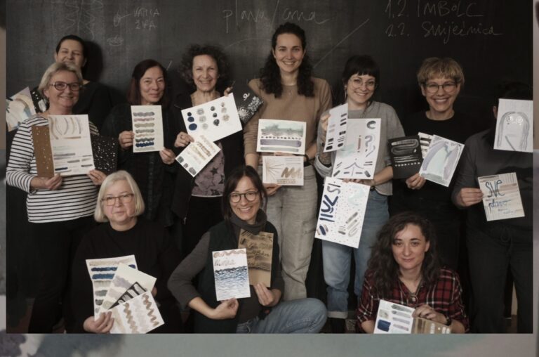 Osvrt na radionicu “Kružno stvaranje prirodnim bojama: Zima”