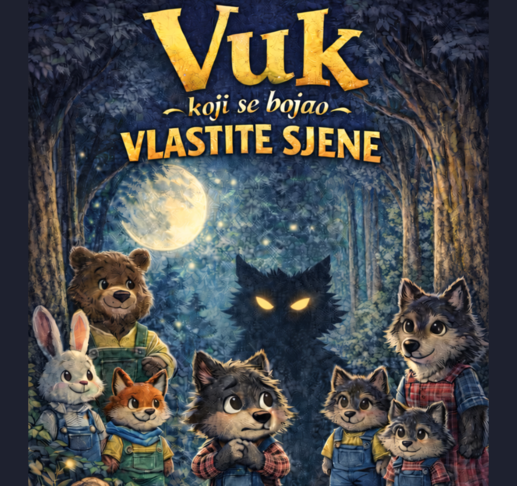 Predstava za djecu “Vuk koji se bojao vlastite sjene”