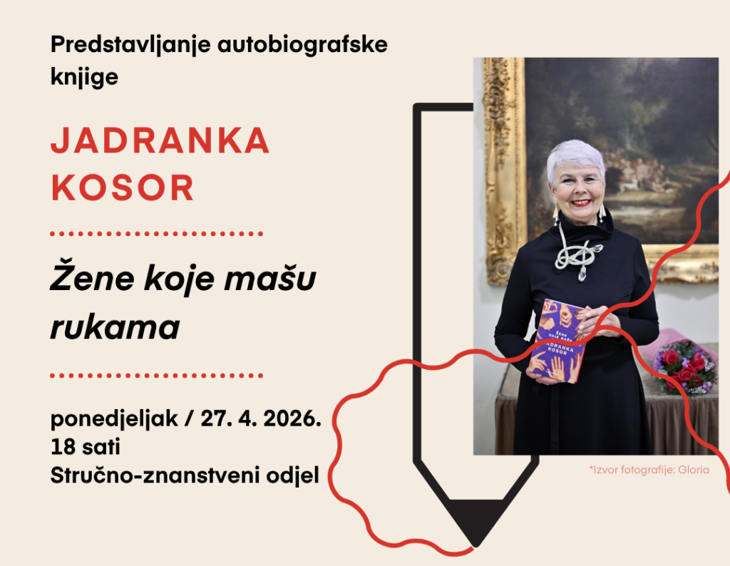 Predstavljanje knjige / Jadranka Kosor “Žene koje mašu rukama”